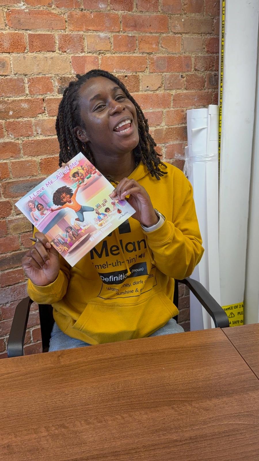 A Dominion Mandate entrepreneur with her published children's book